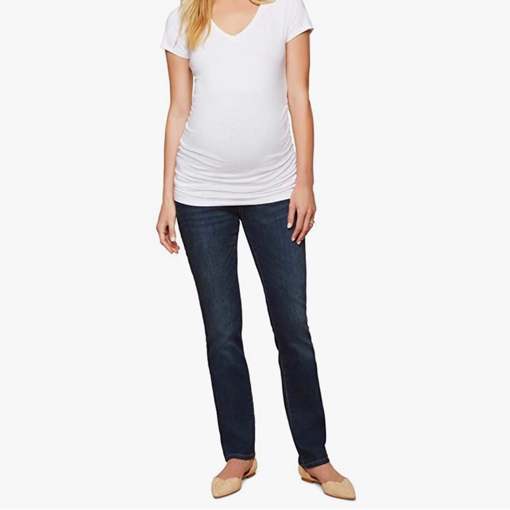 Indigo Blue Maternity Blue Skinny Jeans Medium